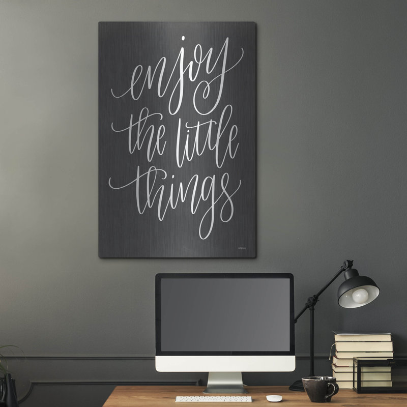 «Enjoy The Little Things» par Imparfect Dust, H 36 po x l 24 po