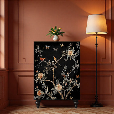 Armoire de rangement de style rétro français