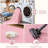 Machine Washable Non-Slip Oriental Area Rug Pink-1181484650-1177790212