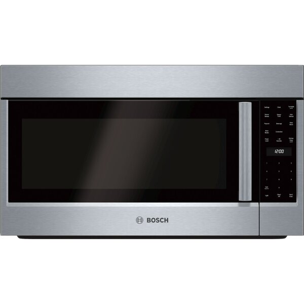 Bosch 500 Series 1.6-cu ft 950-Watt Built-In Microwave with Sensor Cooking  Controls (Stainless Steel) in the Built-In Microwaves department at