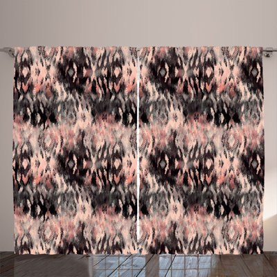 Semi Sheer Curtain Pair
