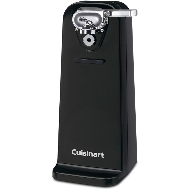 Cuisinart Deluxe Stainless Steel Electric Can Opener, Black