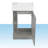 Vallois 18.6'' Single Bathroom Vanity with Ceramic Top-1110311359