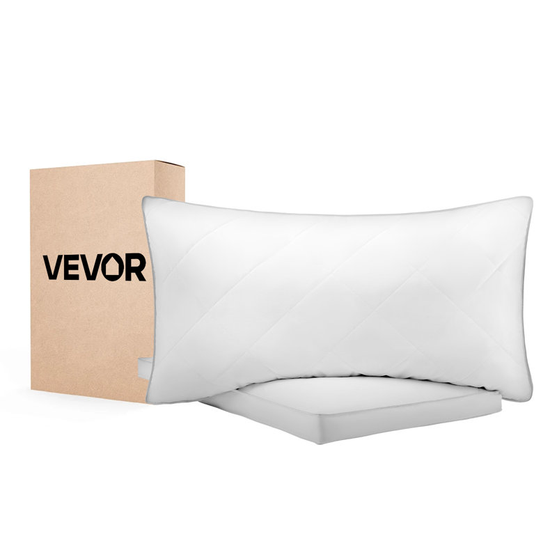 Oreillers moelleux en duvet d'oie pour dormir