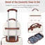 Hardshell Luggage Sets 3 Pieces 20"+24" Luggages and Cosmetic Case Spinner Suitcase with TSA Lock  Lightweight-130604045-130604042