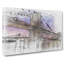 Brooklyn Bridge At Night - Wrapped Canvas-56644651
