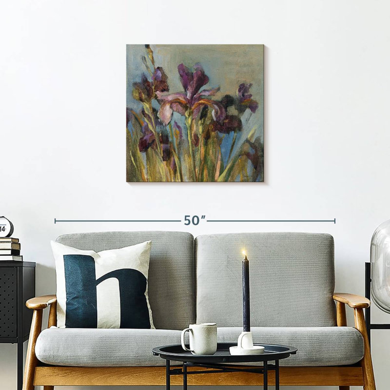 Harnek Spring Iris I, 24" H x 24" W