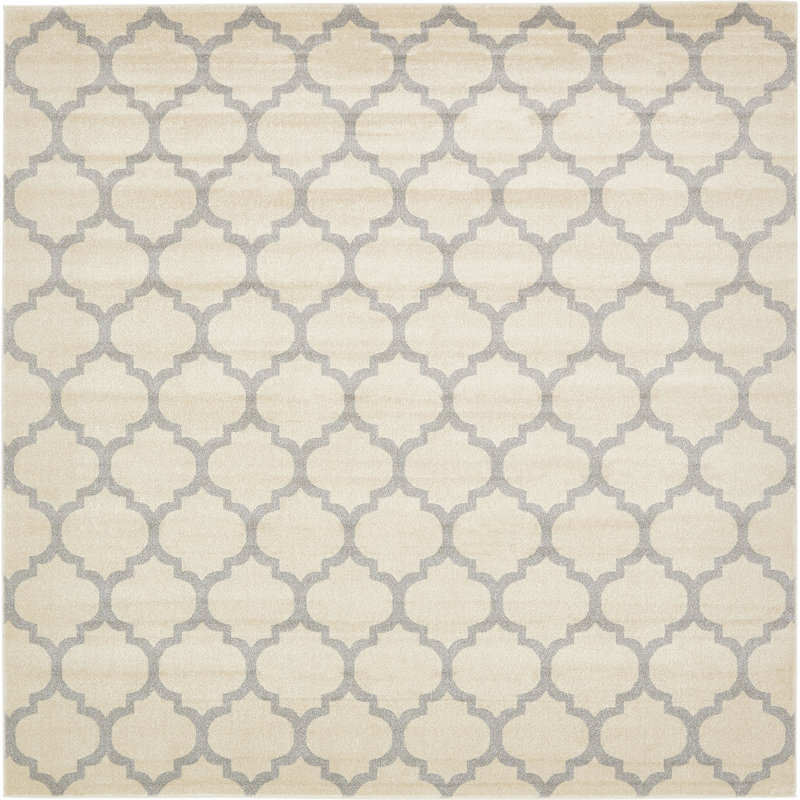 Molly Geometric Indoor Rug, Square 10'