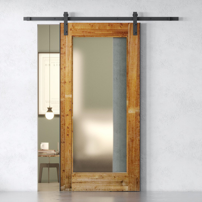 Urban Woodcraft 40" 1 Panel Barn Door - Reclaimed Wood