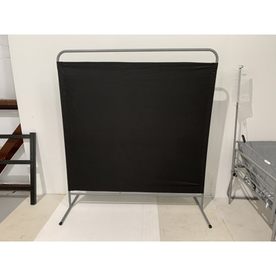 Blantex 62" x 70" Black Privacy Screen