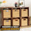 Paniers de rangement 10,5 po x 10,5 po Casafield