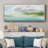 Clear Lagoon I- Framed Canvas-110586517