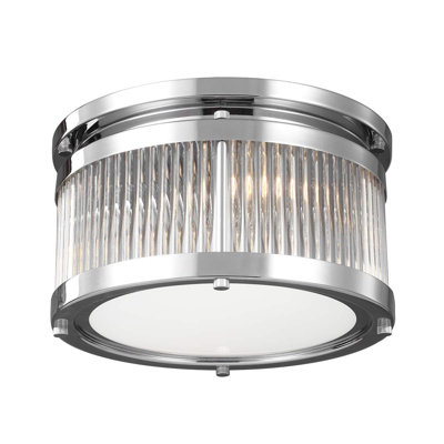 Bedfordshire Glass Flush Mount