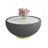Light Marble Top Cup Shape Leather Modern Sofa Coffee Table