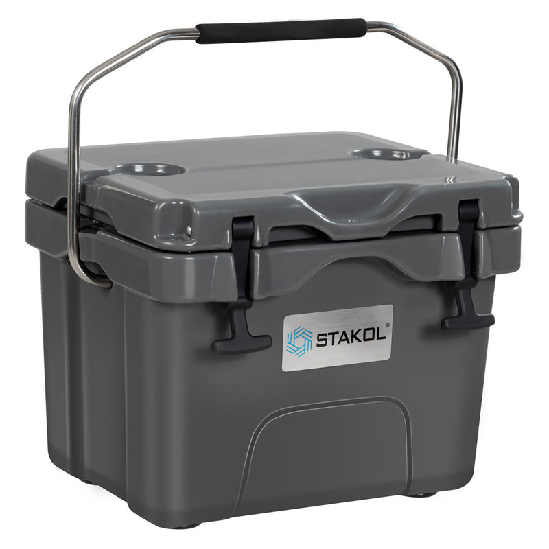 Boîte à glaçons pour camping 16 compartiments, gris