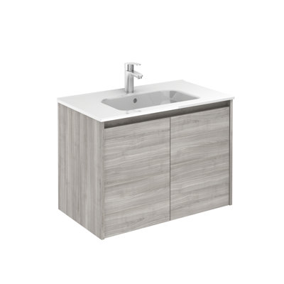 Mallie 32'' Single Bathroom Vanity with Ceramic Top