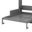 Queen Size Murphy Bed With Cushion-2045932399