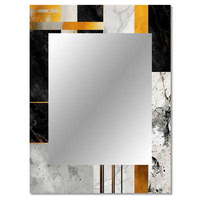 Agate en granite Lebow Marble avec touches dorées VII