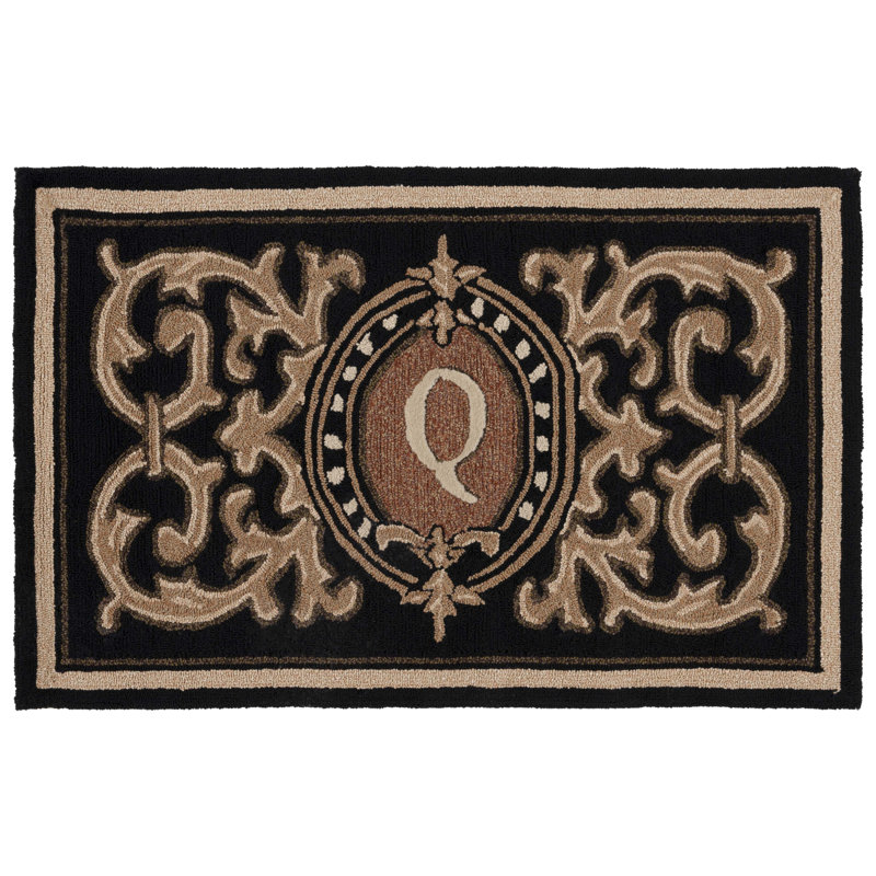 Analucia Personalizable Outdoor Doormat, 30" W x 48" L, Q