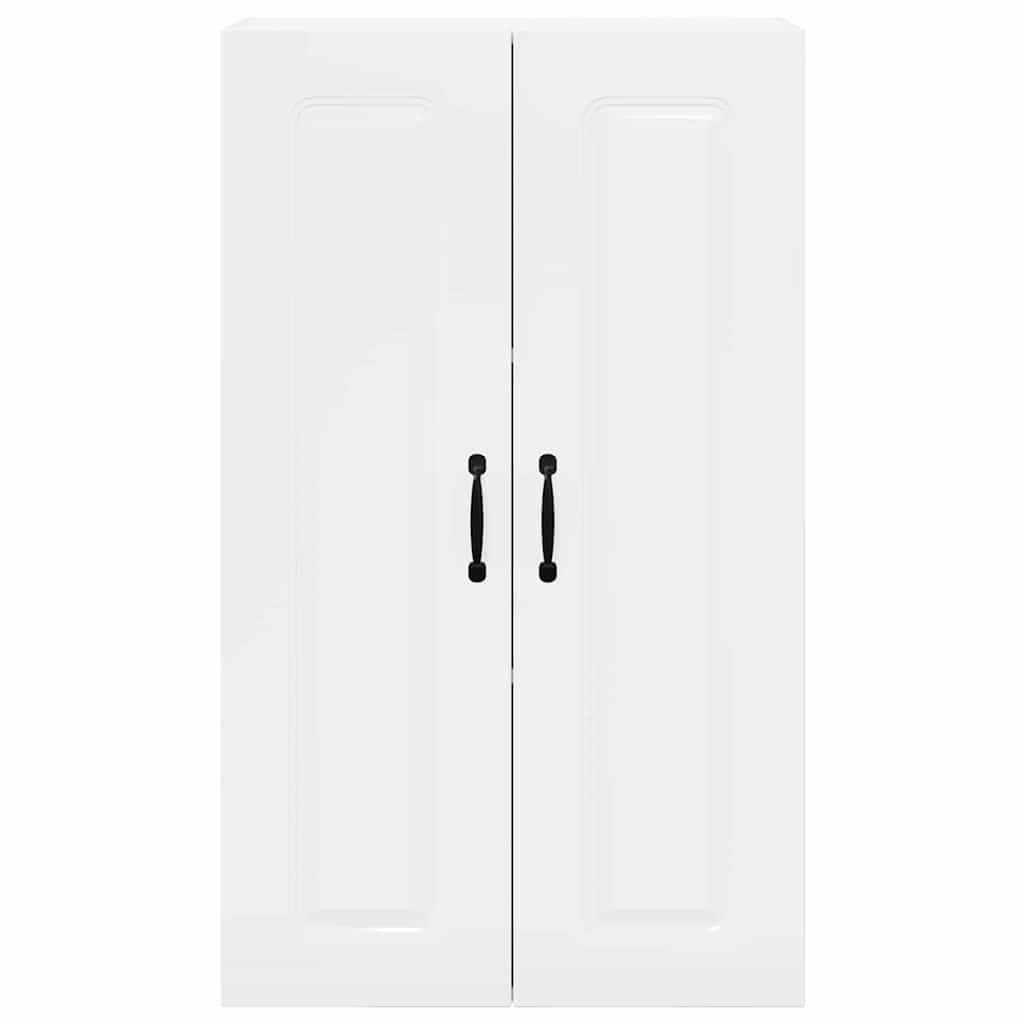 VIDAXL - Kitchen Wall Cabinet - 2 Door - High Gloss White - 100 x 60 x 31cm - Image 2