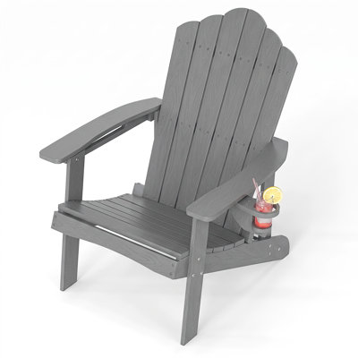 Chaise Adirondack en plastique Ottosen