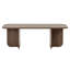 Table basse moderne en noyer, 120 x 40 x 60 cm, 100% panneau de particules enduit de mélamine, épaisseur: 0 cm, peut supporter jusqu'à 25 kg, conception de couleur unie pour le salon ou le bureau-1901845970-1901845968