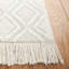 Tapis géométrique en laine et en coton tissé à la main Natura 870 avec latex-253981790