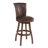 Shockley Swivel Armless Bar/Counter Stool in Wood and Faux Leather-41422188-50133822-50133821