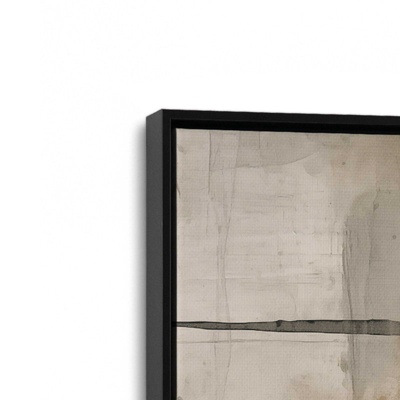 Impression sur toile Chiaroscuro Blend I, H 12,75 po x l 18,75 po, Cadre flottant noir satiné, 1