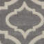 Tapis géométrique gris / ivoire Kardinya-1318990022