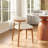 Vicente Dining Set, Mid-Century Modern Table & Upholstered Chair Set For Home, Kitchen, Dining Room-728259069-728259070-728259233