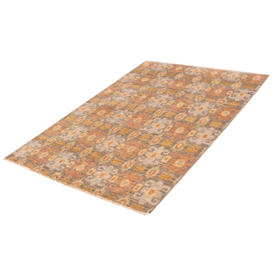 Tapis unique gris foncé 6 pi 2 po x 8 pi 9 po Orourke