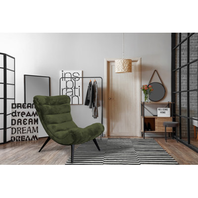 Owlswick Upholstered Swivel Slipper Chair