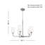 Lustre 5 lumières Parkmont Plug & Play de style transitionnel et moderne - 84,14 po de hauteur et 24 po de largeur-107379005