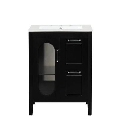 24" Bathroom Vanity With Sink