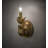 Esther Steel Candle Wall Light