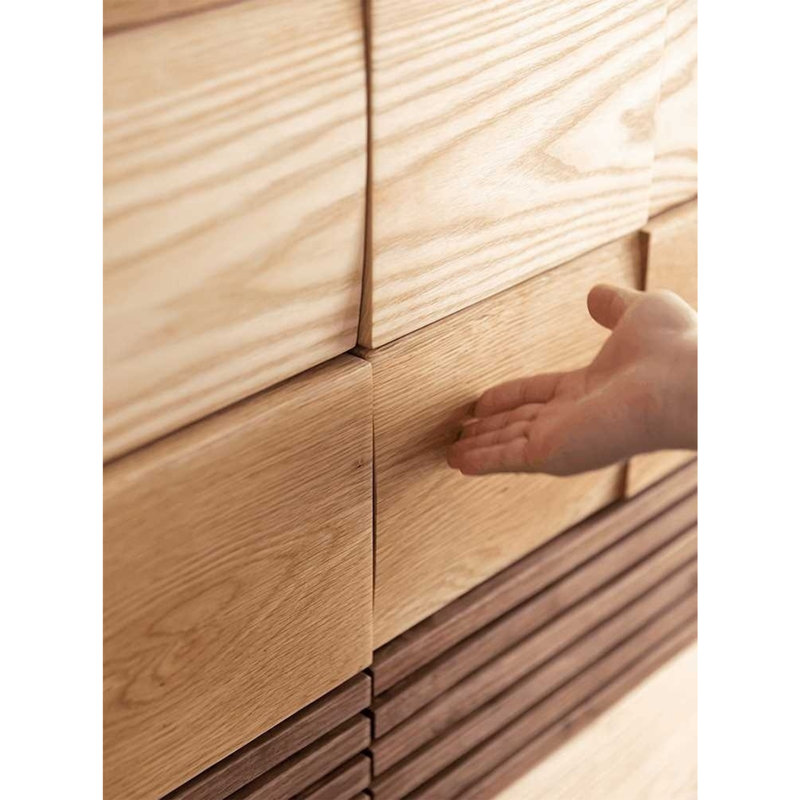 Armoire de rangement à chaussures à carreaux de style japonais