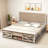 Farmhouse Platform Bed with Storage Footboard-246705961-244302941