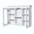 Wall Mounted Medicine Cabinet, Bathroom Wall Cabinet With 2 Glass Doors, Over The Toilet Space Saver Storage Cabinet With Ample Storage