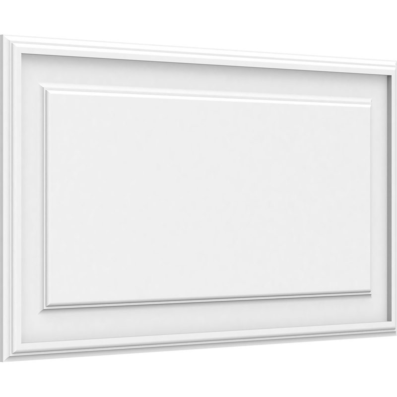 Legacy Raised Decorative Wall Panel, 18"H x 34"W x 0.63"D