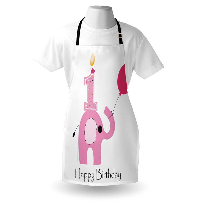 No Pattern Bib Apron