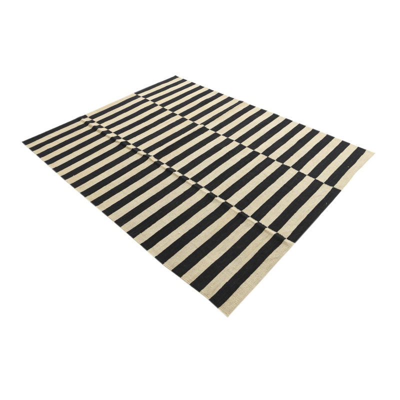 Tapis rectangulaire ivoire
