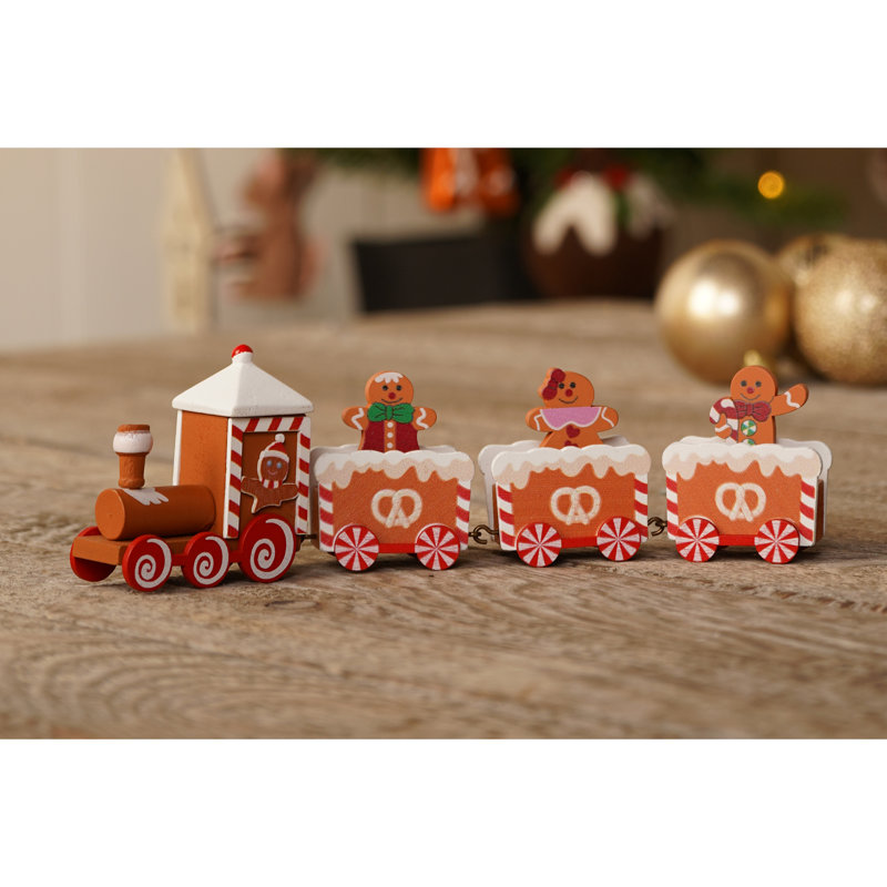 Gingerbread Lane Wooden Gingerbread Train