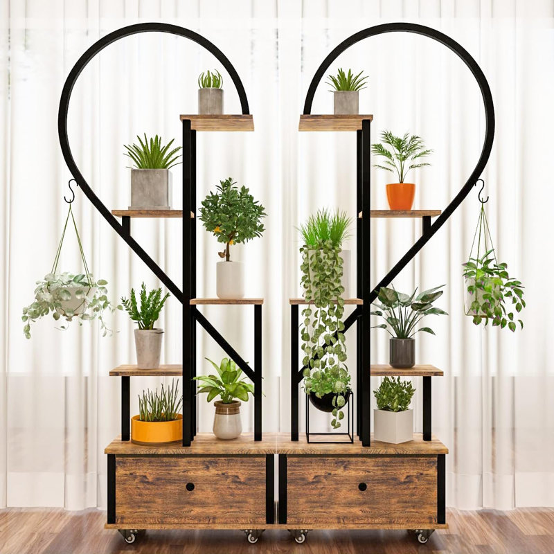 Support pour plante à 6 niveaux Anice Free Form