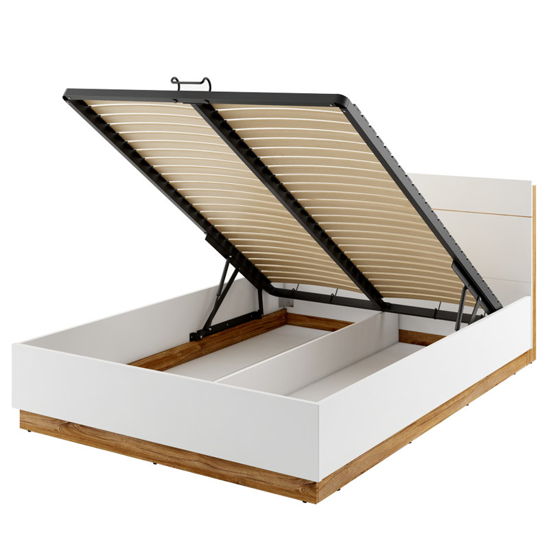 Finnbogi Ottoman Storage Bed, European Kingsize (160 x 200cm)