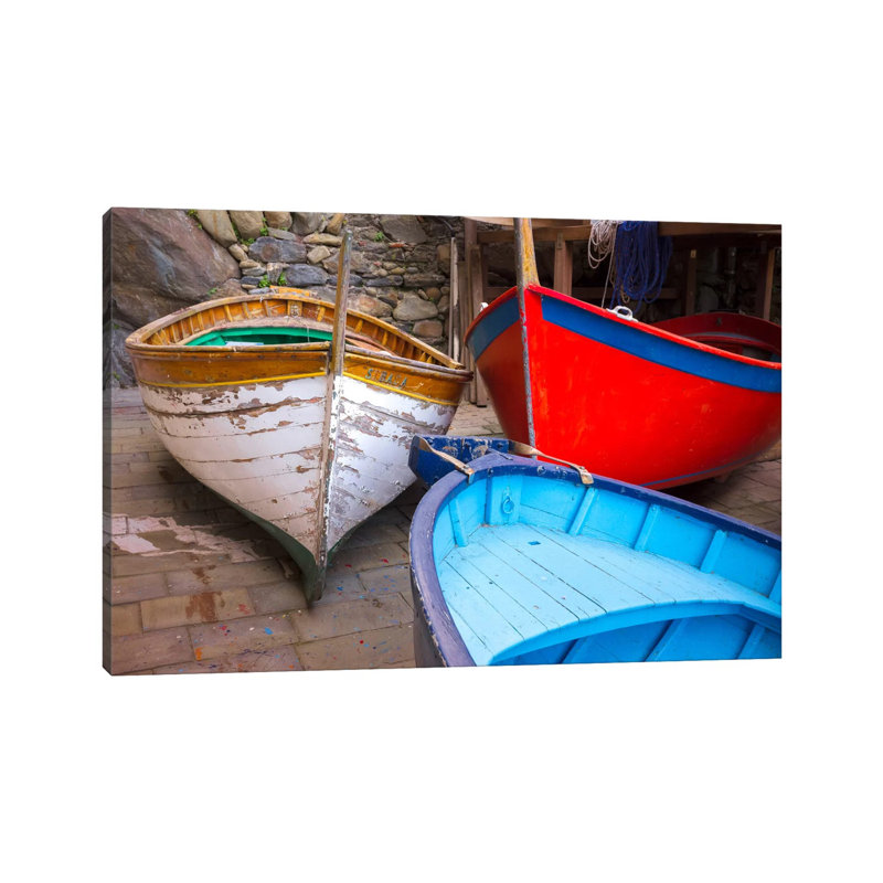 In Storage, Cinque Terre, Italy by Jim Nilsen - Wrapped Canvas Print, 66.04 cm H x 45.72 cm W x 3.175 cm D