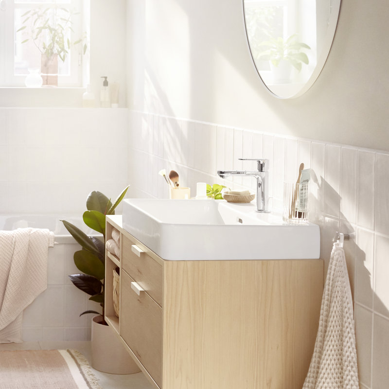 Robinet de salle de bain Rebris S, Chrome