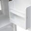 Meuble-lavabo de 20 po avec lavabo, armoire de salle de bain avec porte à fermeture douce, support de rangement et tablette ouverte-1395290370