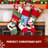 17.5" Embroidered Christmas Stocking Set