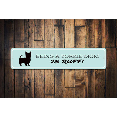Plaque Yorkie Mom